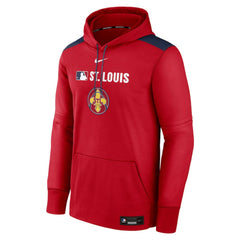 St. Louis Cardinals Nike Authentic Collection City Connect Therma Pullover Hoodie Sale