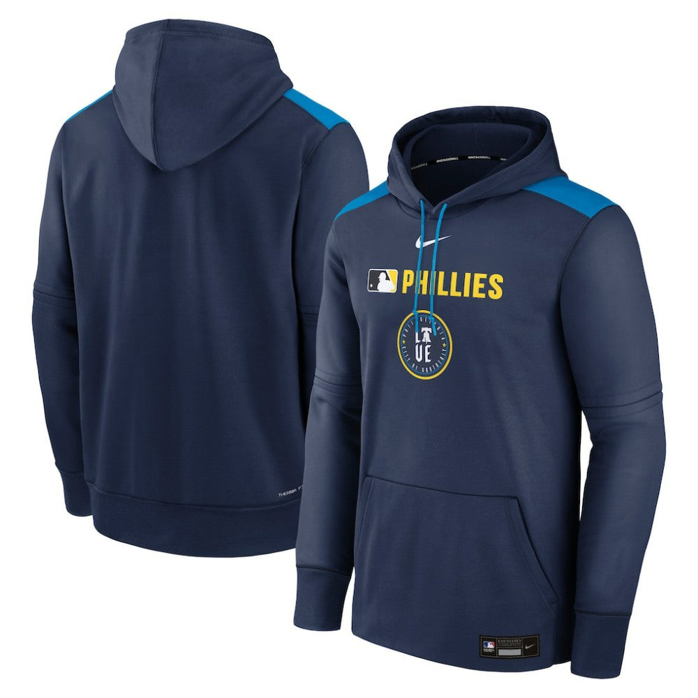 Philadelphia Phillies Nike Authentic Collection City Connect Therma Pullover Hoodie Near Me