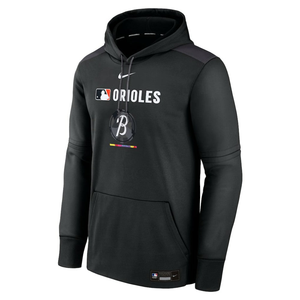Baltimore Orioles Nike Authentic Collection City Connect Therma Pullover Hoodie for sale