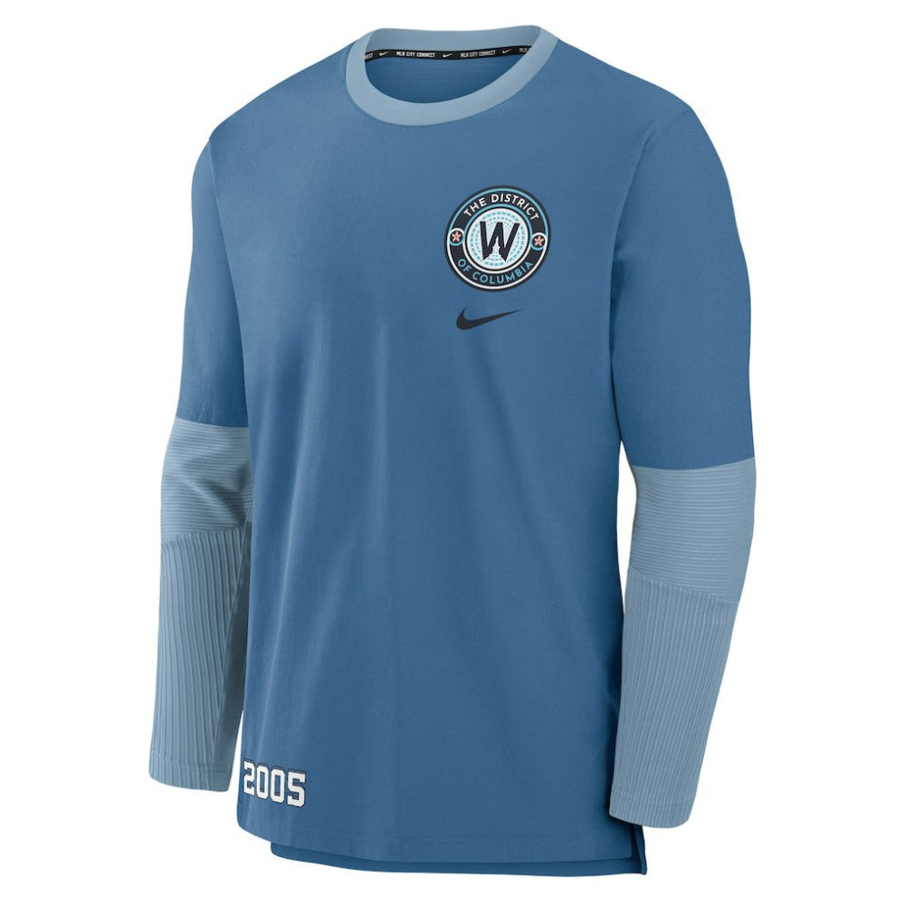 Washington Nationals Nike 2025 City Connect Authentic Collection Player Dri-FIT Lightweight Pullover Sale