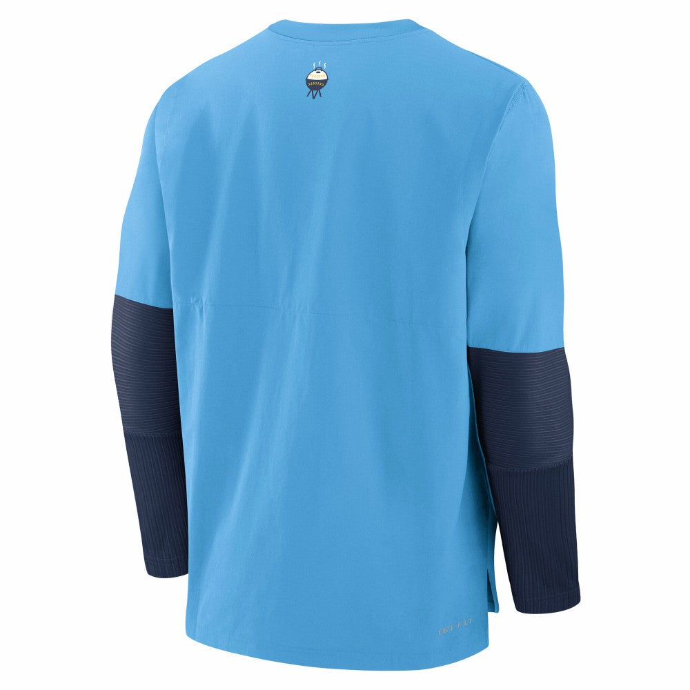 Milwaukee Brewers Nike 2025 City Connect Authentic Collection Player Dri-FIT Lightweight Pullover Online