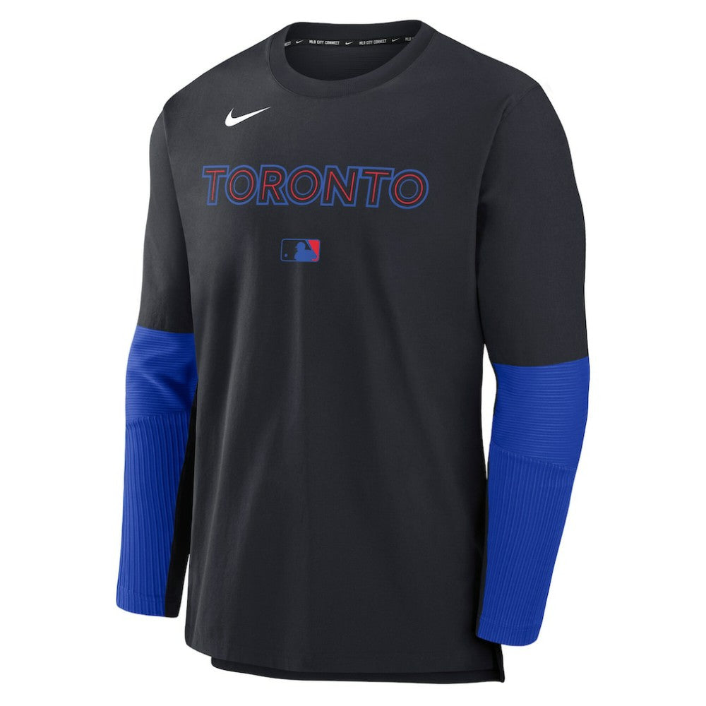Toronto Blue Jays Nike 2025 City Connect Authentic Collection Player Dri-FIT Lightweight Pullover Sale