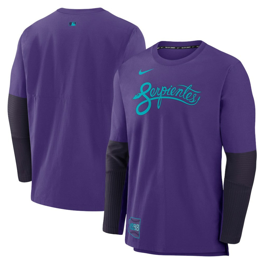Arizona Diamondbacks Nike 2025 City Connect Authentic Collection Player Dri-FIT Lightweight Pullover Discount