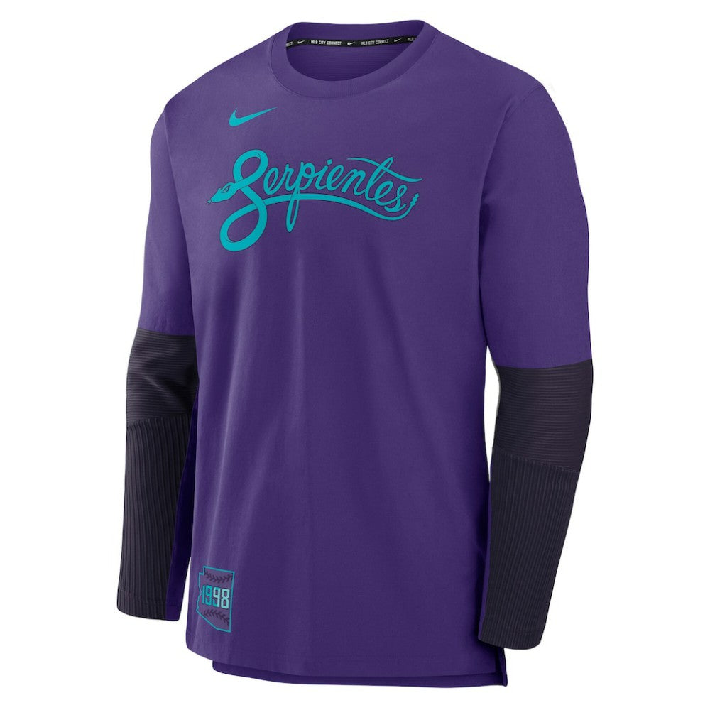 Arizona Diamondbacks Nike 2025 City Connect Authentic Collection Player Dri-FIT Lightweight Pullover Discount