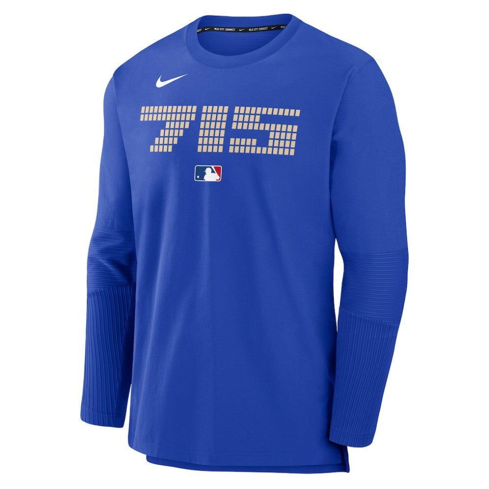 Atlanta Braves Nike 2025 City Connect Authentic Collection Player Dri-FIT Lightweight Pullover Outlet