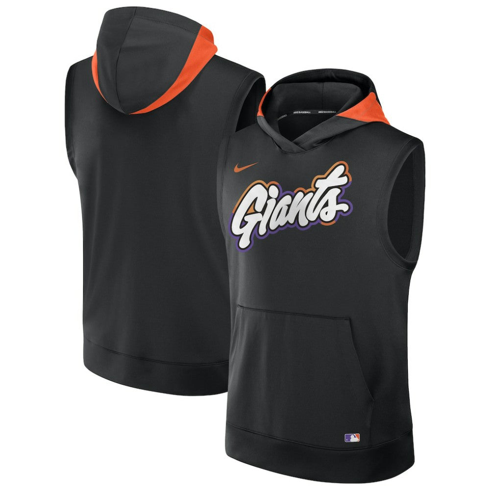 San Francisco Giants Nike 2025 City Connect Authentic Collection Dri-FIT Sleeveless Hoodie Sale