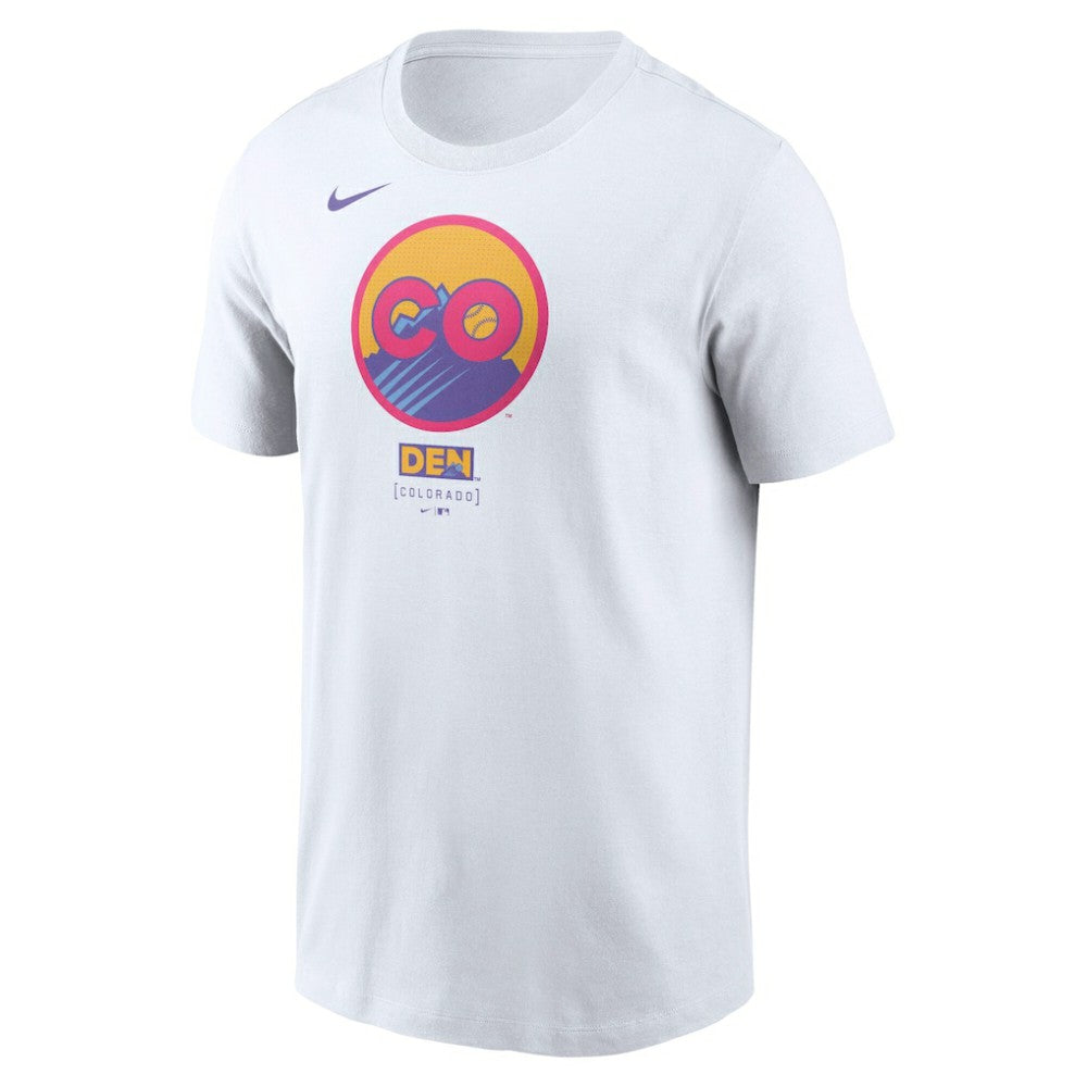 Colorado Rockies Nike 2025 City Connect Logo T-Shirt Discount