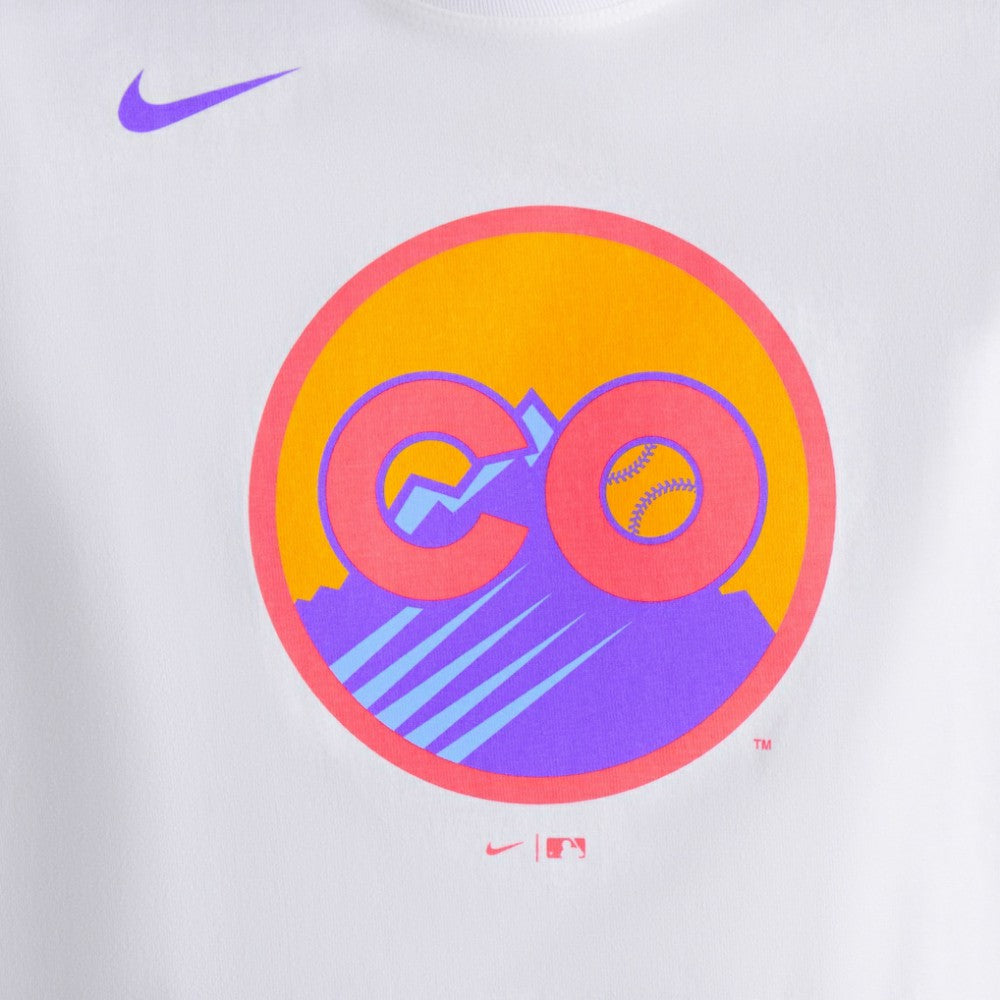 Colorado Rockies Nike 2025 City Connect Logo T-Shirt Discount