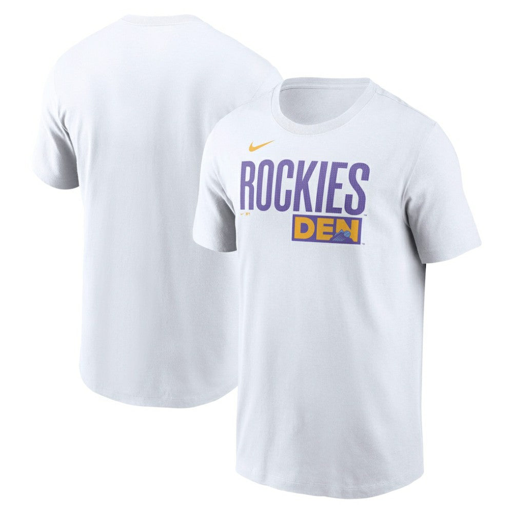 Colorado Rockies Nike City Connect Wordmark T-Shirt Near Me