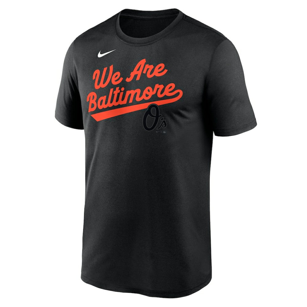 Baltimore Orioles Nike City Connect Team Phrase Script Legend Performance T-Shirt Online