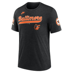 Baltimore Orioles Nike Cooperstown Collection Eras Tri-Blend T-Shirt Sale