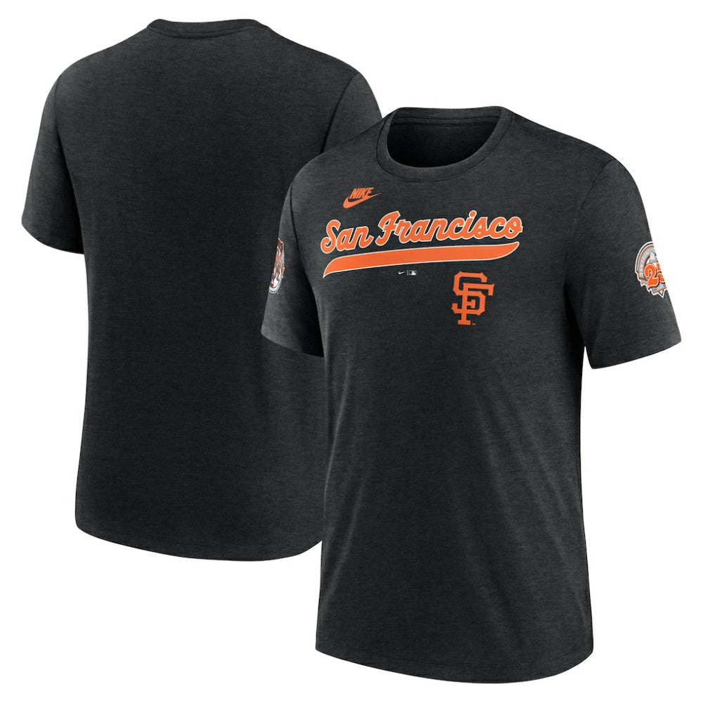 San Francisco Giants Nike Cooperstown Collection Eras Tri-Blend T-Shirt Near Me