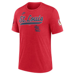 St. Louis Cardinals Nike Cooperstown Collection Eras Tri-Blend T-Shirt Sale