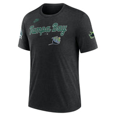 Tampa Bay Rays Nike Cooperstown Collection Eras Tri-Blend T-Shirt for sale