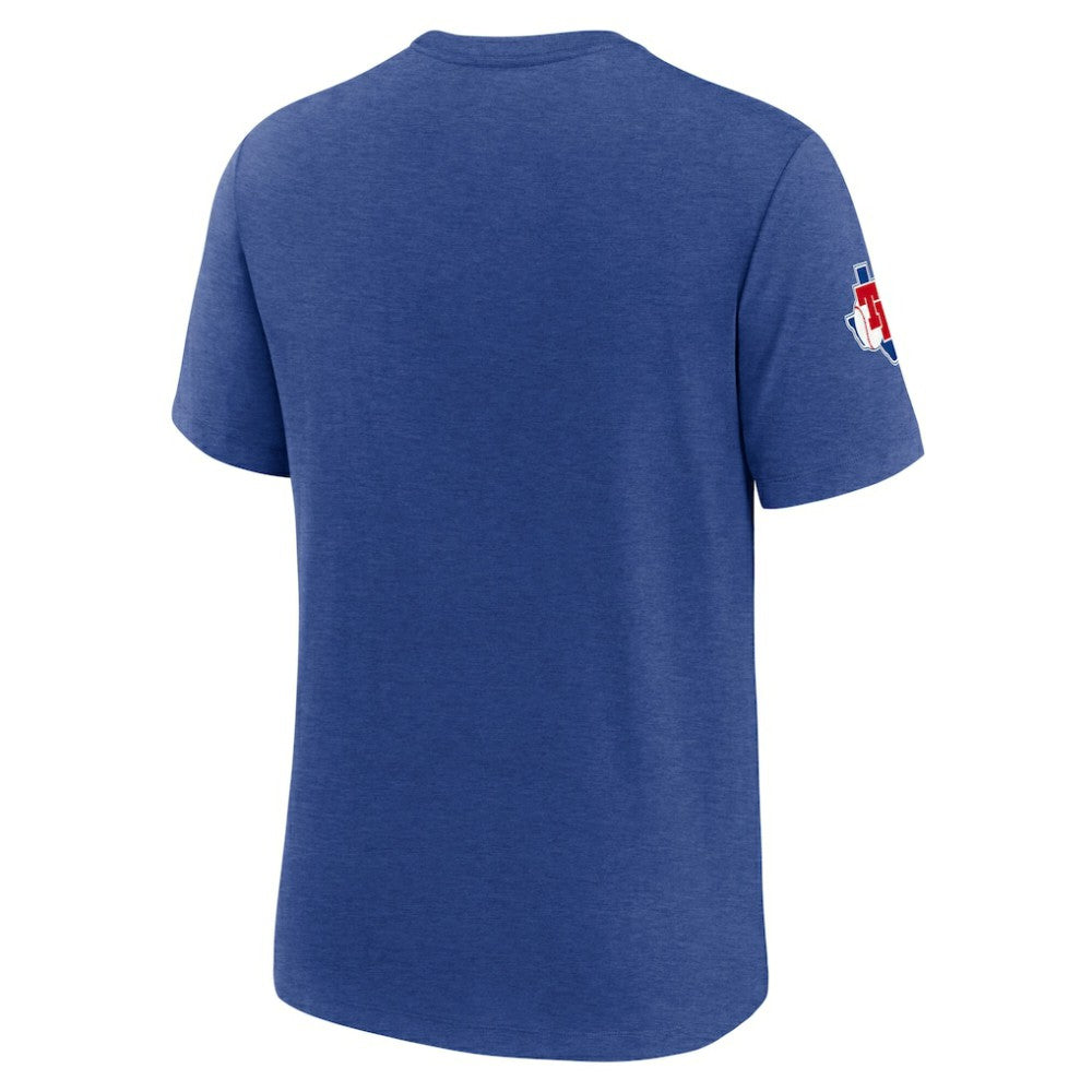 Texas Rangers Nike Cooperstown Collection Eras Tri-Blend T-Shirt Near Me