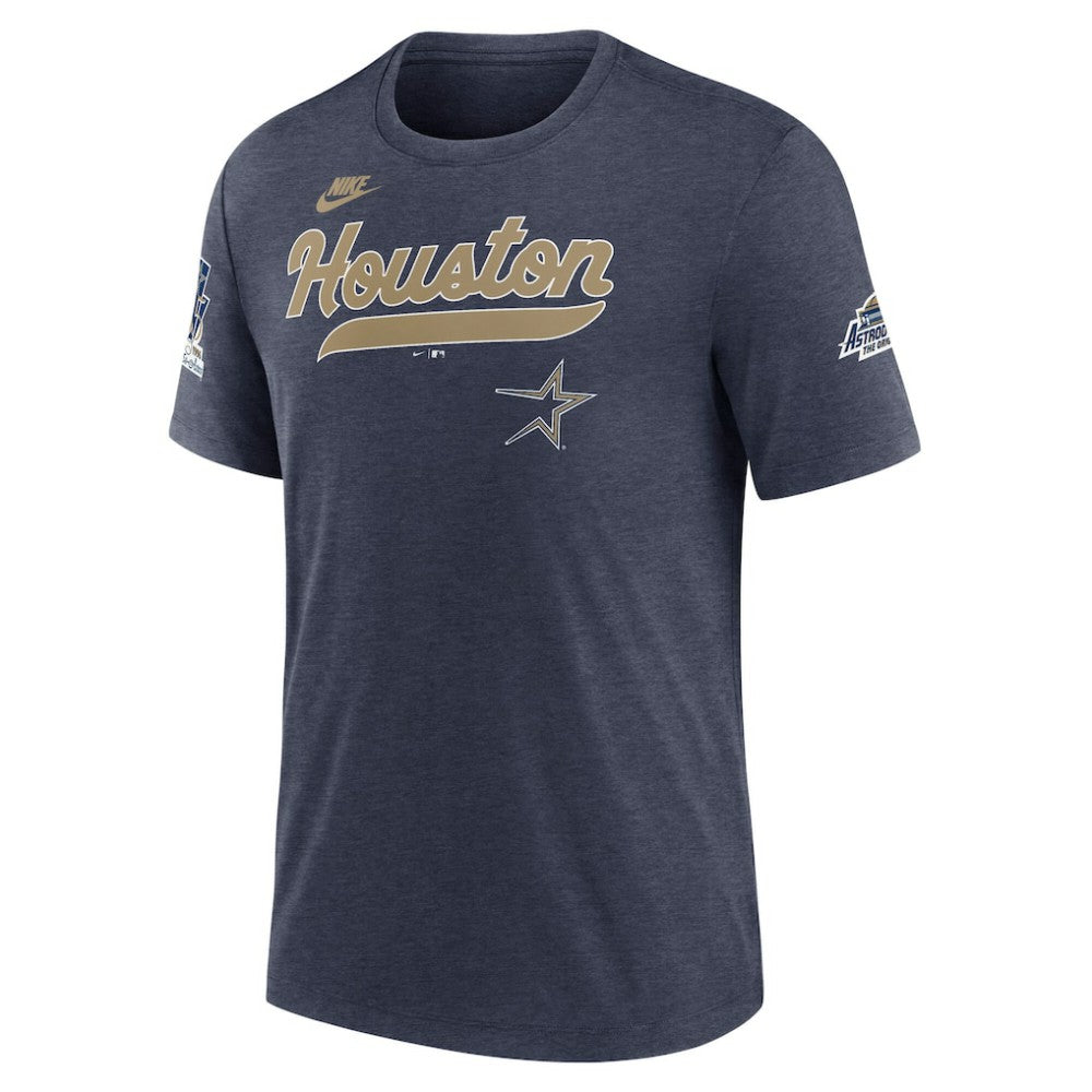 Houston Astros Nike Cooperstown Collection Eras Tri-Blend T-Shirt Discount