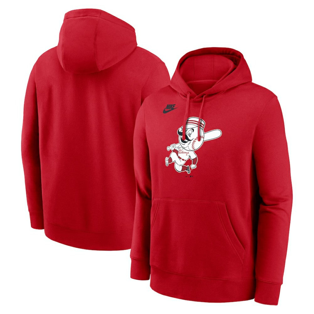 Cincinnati Reds Nike Cooperstown Collection Logo Club Hoodie for sale