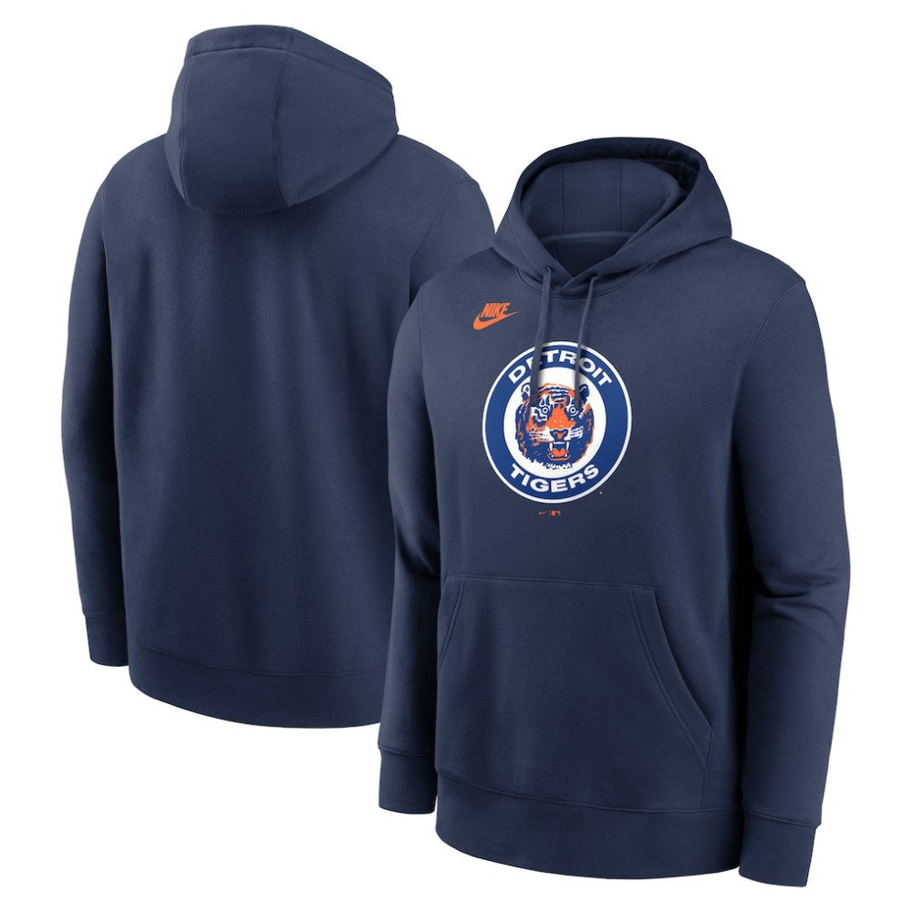 Detroit Tigers Nike Cooperstown Collection Logo Club Hoodie Outlet