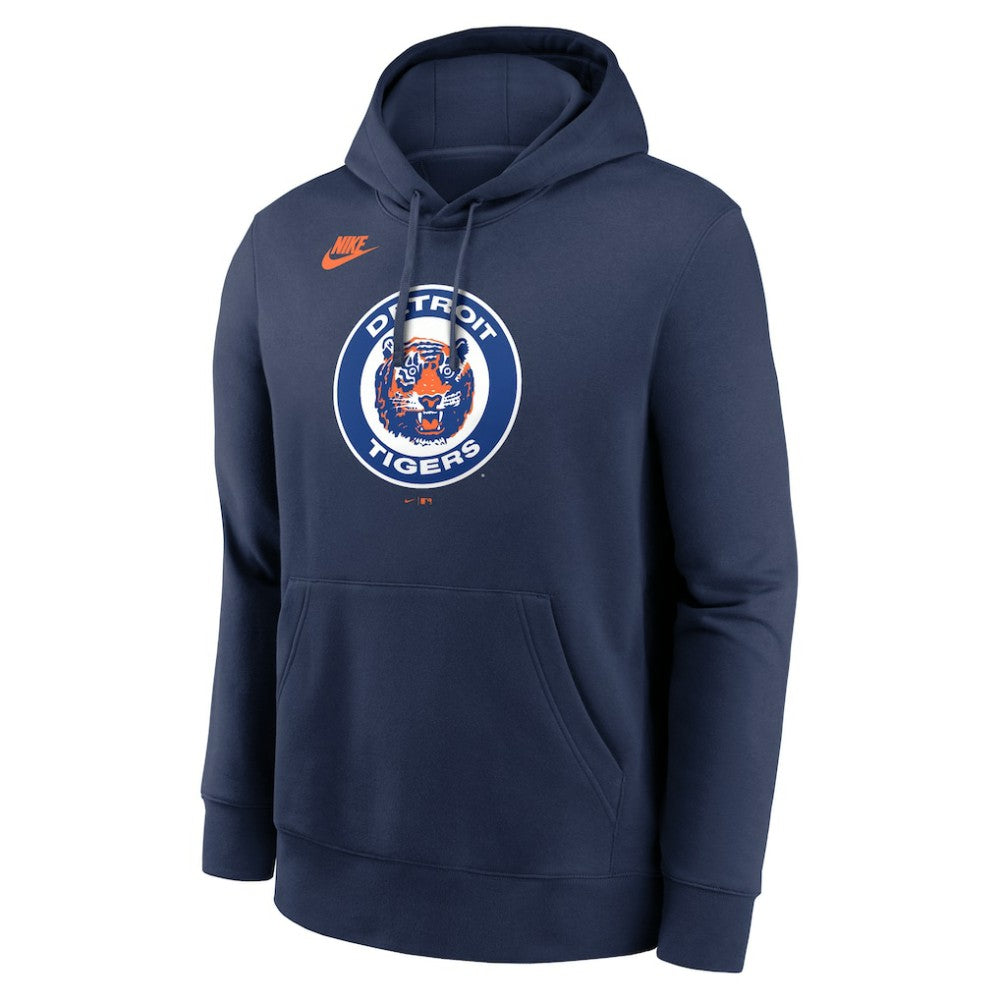 Detroit Tigers Nike Cooperstown Collection Logo Club Hoodie Outlet