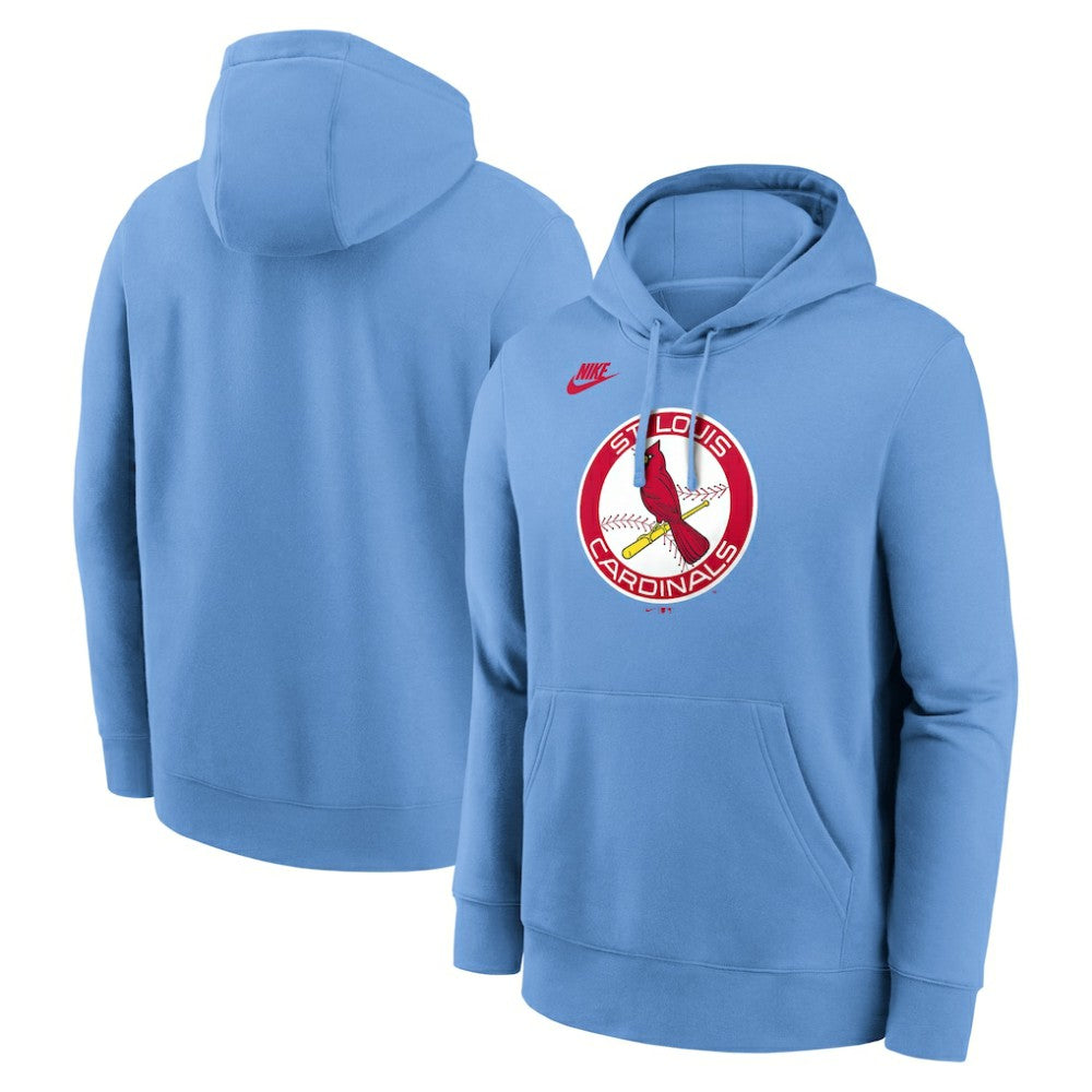 St. Louis Cardinals Nike Cooperstown Collection Logo Club Hoodie Discount