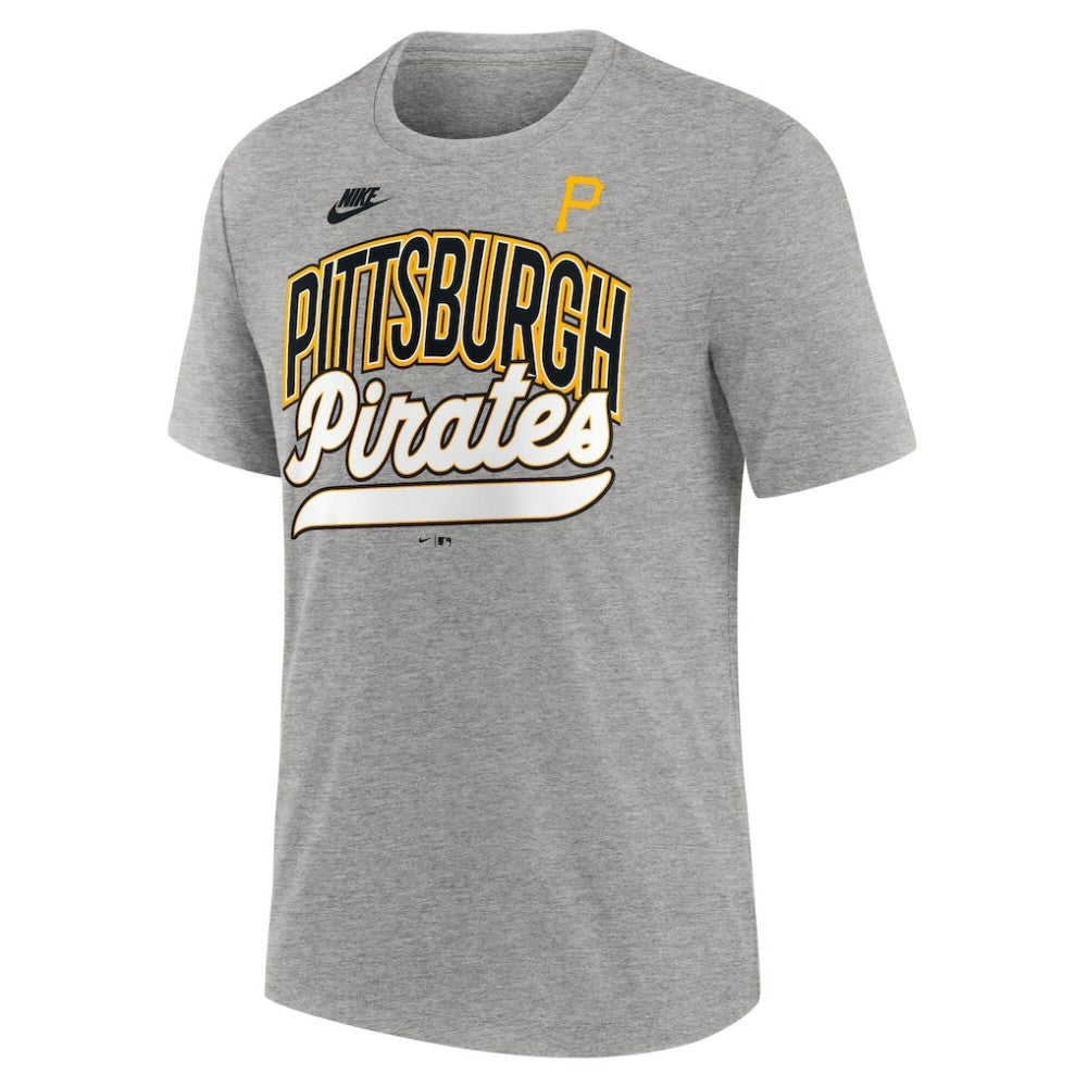 Pittsburgh Pirates Nike Cooperstown Collection Retro Tri-Blend T-Shirt Discount