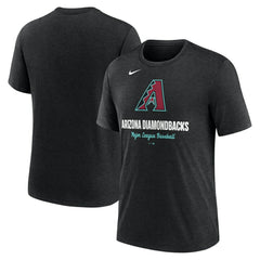Arizona Diamondbacks Nike Logo Tri-Blend T-Shirt Discount