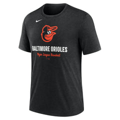 Baltimore Orioles Nike Logo Tri-Blend T-Shirt Sale
