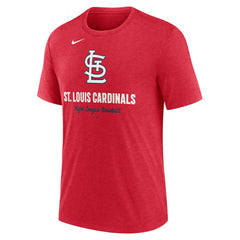 St. Louis Cardinals Nike Logo Tri-Blend T-Shirt Sale