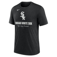 Chicago White Sox Nike Logo Tri-Blend T-Shirt Online