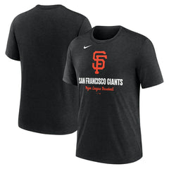 San Francisco Giants Nike Logo Tri-Blend T-Shirt for sale