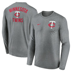 Minnesota Twins Nike 2-Hit Legend Dri-FIT Long Sleeve T-Shirt Discount