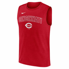 Cincinnati Reds Nike Knockout Dri-FIT Muscle Tank Top Online