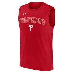 Philadelphia Phillies Nike Knockout Dri-FIT Muscle Tank Top Near Me