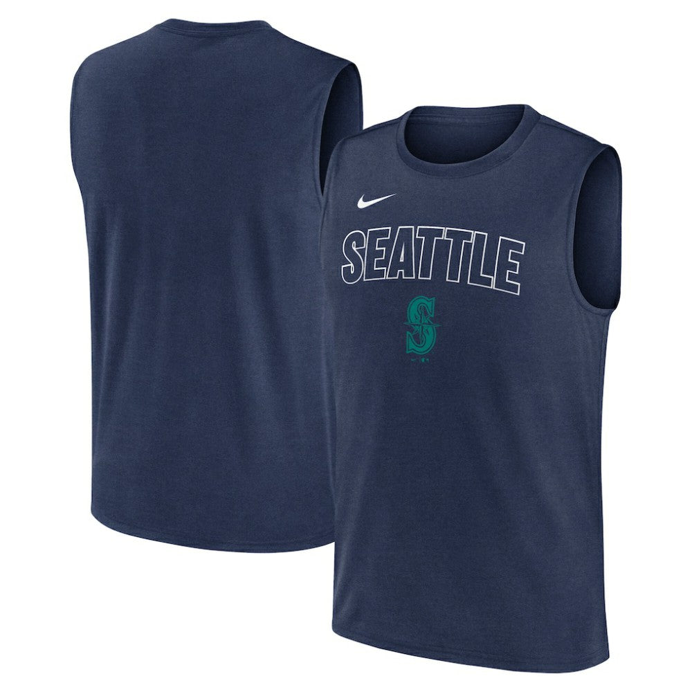 Seattle Mariners Nike Knockout Dri-FIT Muscle Tank Top Near Me