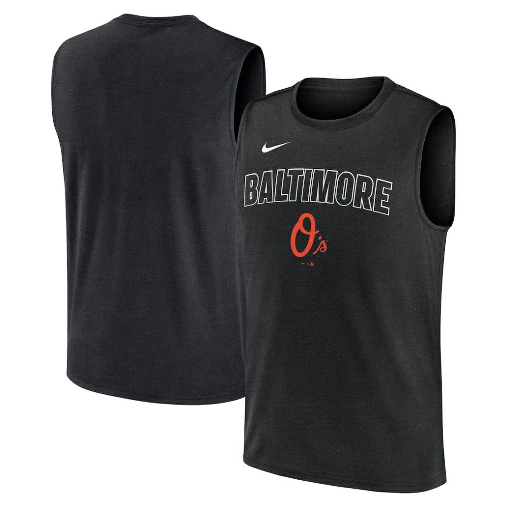 Baltimore Orioles Nike Knockout Dri-FIT Muscle Tank Top Online