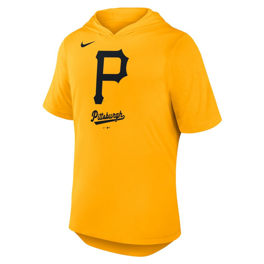 Pittsburgh Pirates Nike Tri-Blend Hoodie T-Shirt Outlet