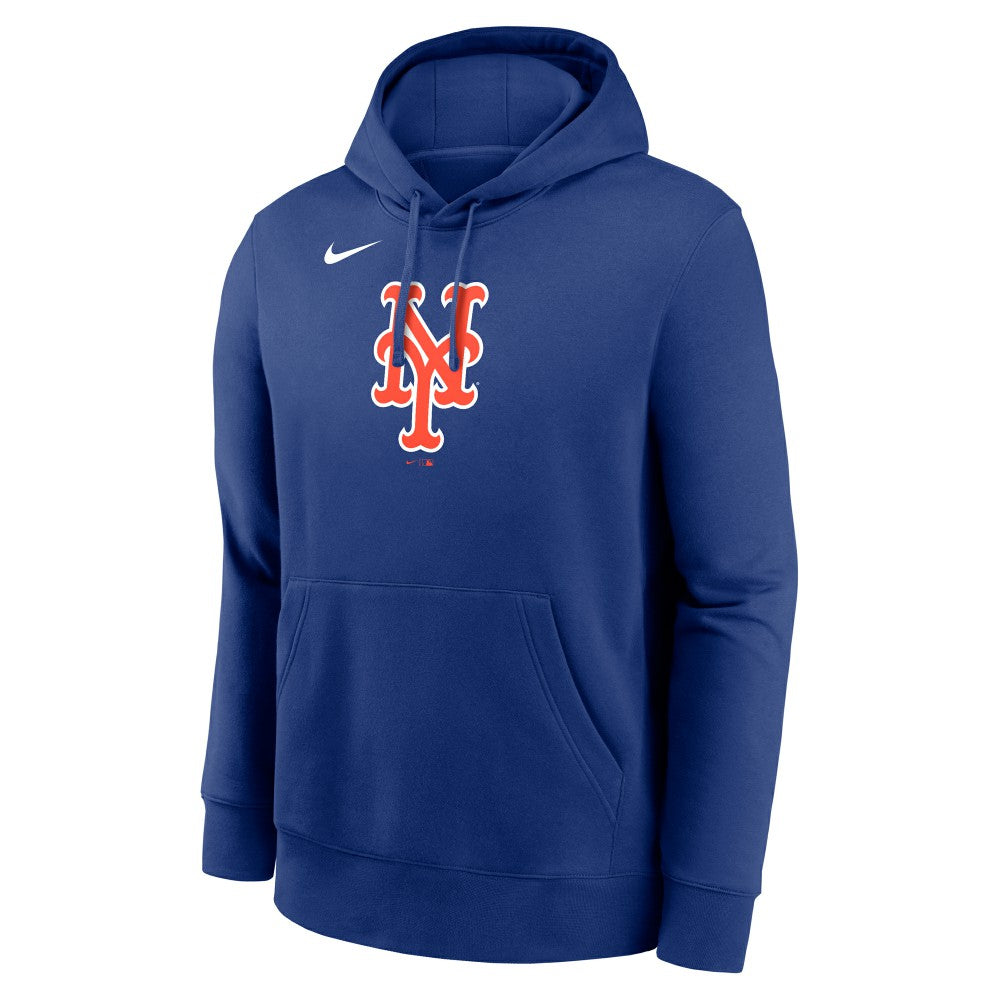 New York Mets Nike Logo Club Fleece Hoodie for sale