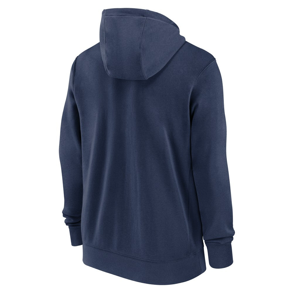 Cleveland Guardians Nike Knockout Script Full-Zip Hoodie Outlet