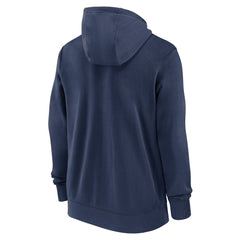 Cleveland Guardians Nike Knockout Script Full-Zip Hoodie Outlet
