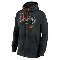 Baltimore Orioles Nike Knockout Script Full-Zip Hoodie Discount