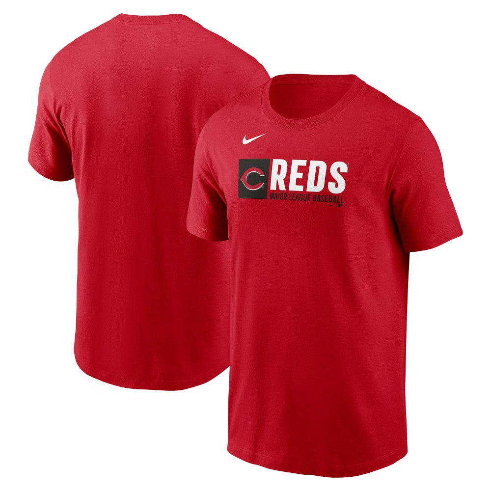 Cincinnati Reds Nike Team Block T-Shirt for sale