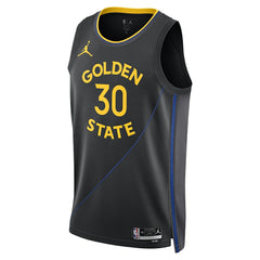 Stephen Curry Golden State Warriors Jordan Brand Unisex 2024/25 Swingman Jersey Statement Editi- Black