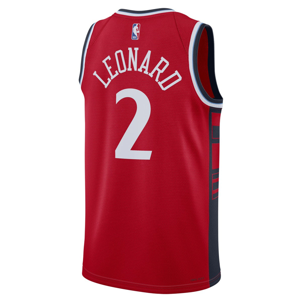 Kawhi Leonard LA Clippers Jordan Brand Unisex 2024/25 Swingman Jersey Statement Edition Red