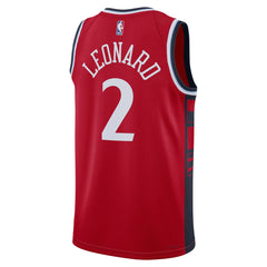 Kawhi Leonard LA Clippers Jordan Brand Unisex 2024/25 Swingman Jersey Statement Edition Red