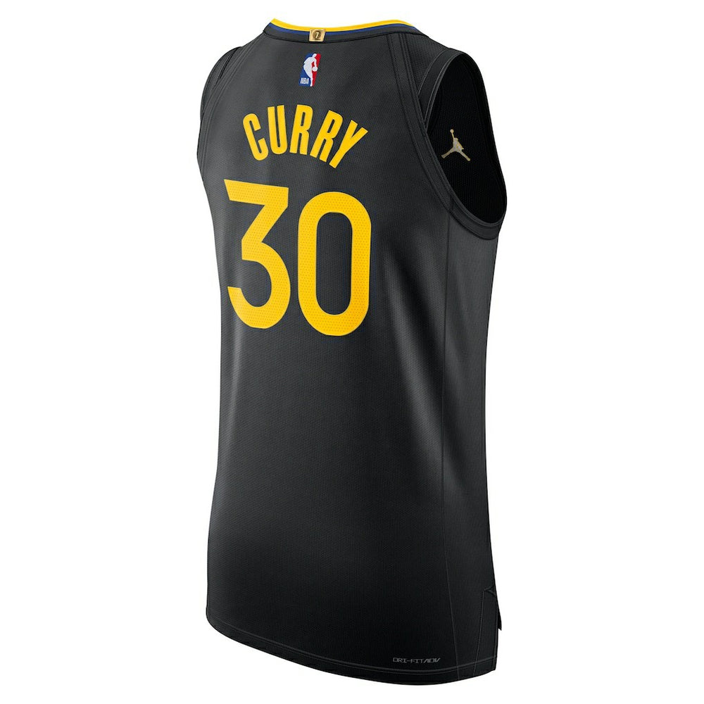 Stephen Curry Golden State Warriors Jordan Brand 2024/25 Authentic Jersey Statement Editi- Black