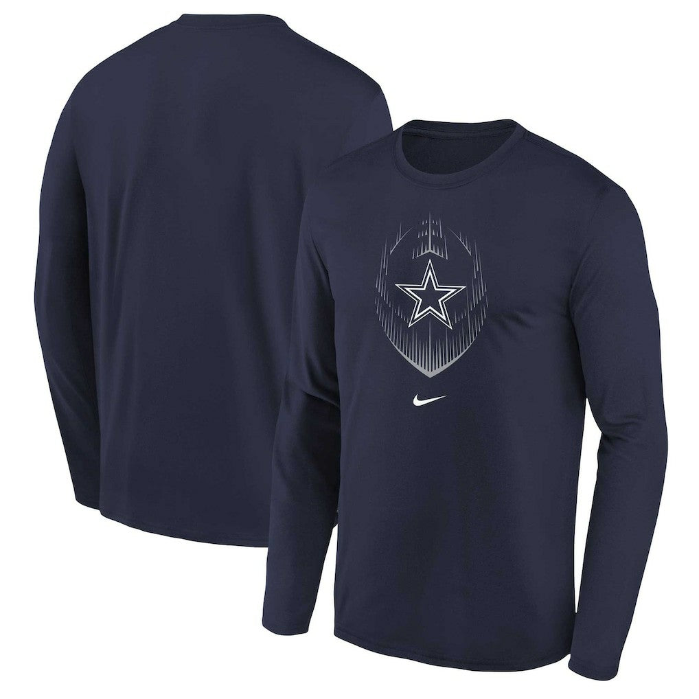 Dallas Cowboys Preschool Legend Icon Long Sleeve T-Shirt - Navy - Nike