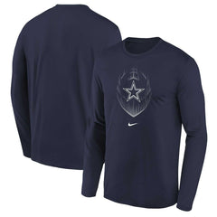 Dallas Cowboys Preschool Legend Icon Long Sleeve T-Shirt - Navy - Nike