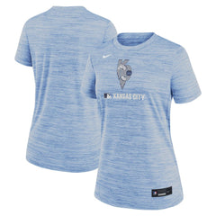 Kansas City Royals Nike Women's Authentic Collection City Connect Velocity Dri-FIT T-Shirt Sale