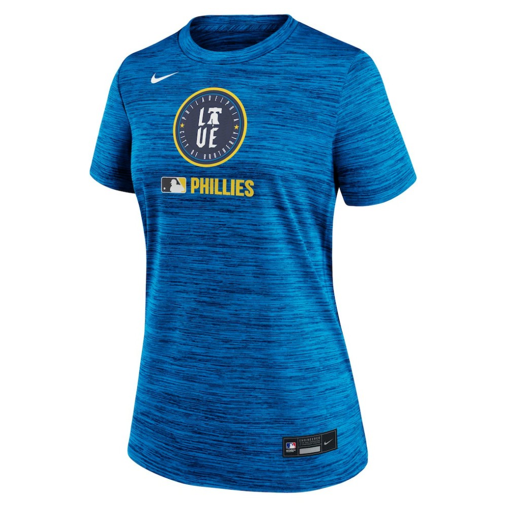 Philadelphia Phillies Nike Women's Authentic Collection City Connect Velocity Dri-FIT T-Shirt Online