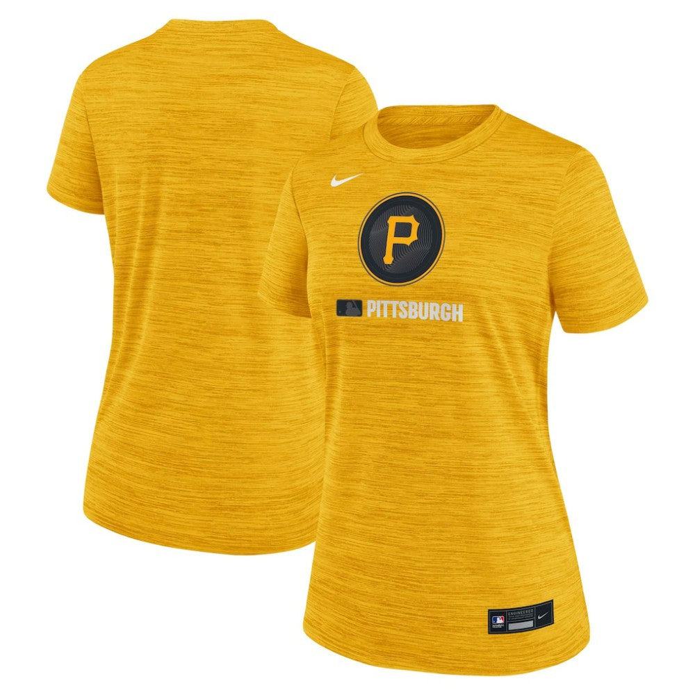 Pittsburgh Pirates Nike Women's Authentic Collection City Connect Velocity Dri-FIT T-Shirt Outlet